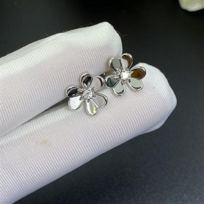 [Agudo Jewelry]FRIVOLE MINI SILVER FLOWER EARRINGS