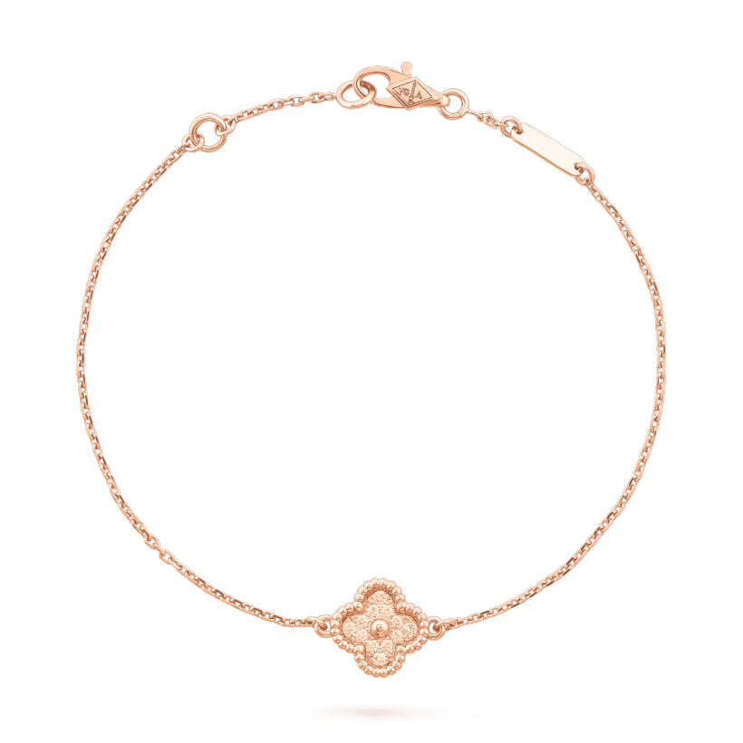 [Agudo Jewelry]CLOVER SINGLE FLOWER BRACELET