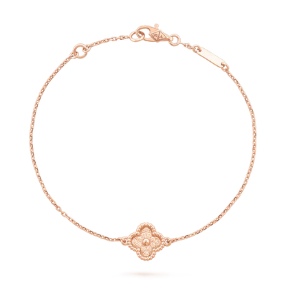 [Agudo Jewelry]CLOVER SINGLE FLOWER BRACELET