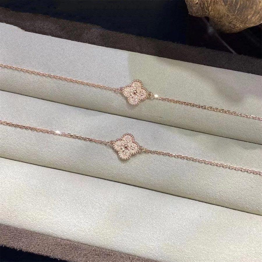 [Agudo Jewelry]CLOVER SINGLE FLOWER BRACELET