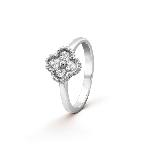 [Agudo  Jewelry]CLOVER DIAMOND RING