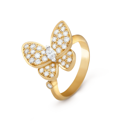 [Agudo  Jewelry]BUTTERFLY DIAMOND RING