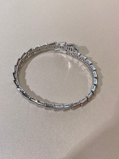 [Agudo Jewelry]SERPENTI VIPER SILVER BRACELET