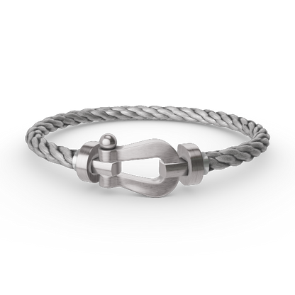 [Agudo Jewelry]FORCE LARGE HORSESHOE NO DIAMOND BRACELET SILVER