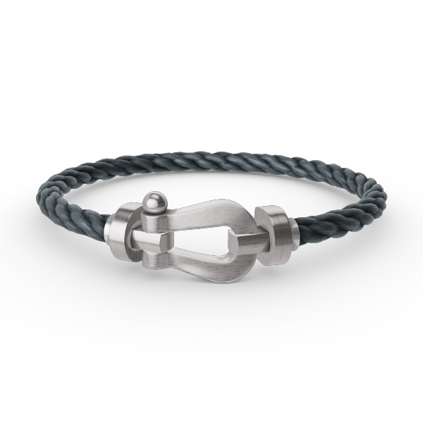 [Agudo Jewelry]FORCE LARGE HORSESHOE NO DIAMOND BRACELET SILVER