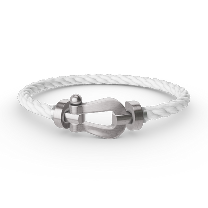 [Agudo Jewelry]FORCE LARGE HORSESHOE NO DIAMOND BRACELET SILVER