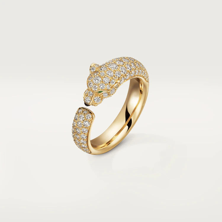 [Agudo  Jewelry]PANTHERE PINK GOLD DIAMOND RING